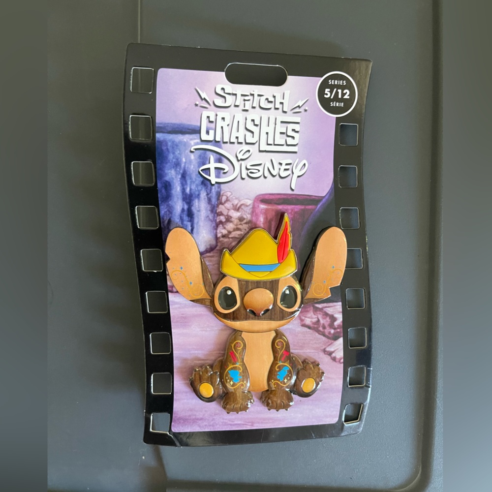 Stitch Crashes Disney Pin